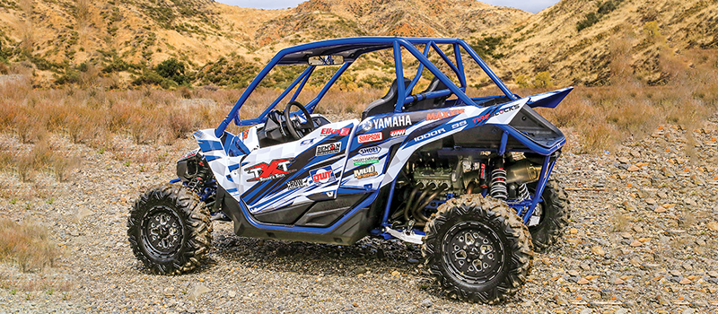 Teixeria Tech upgraded Yamaha YXZ 1000R with Demon Heavy Duty Axles