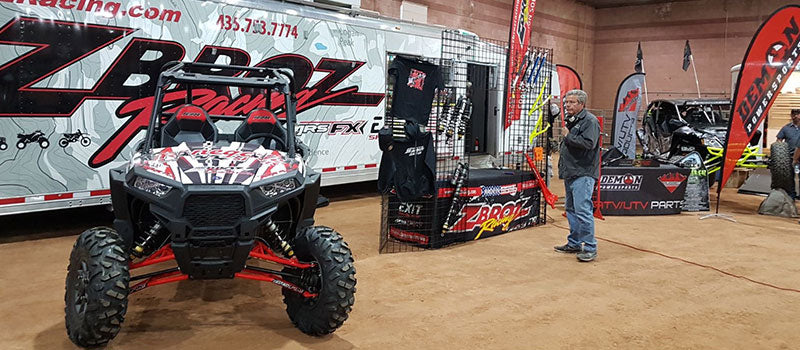Demon Powersports sets up at Rally on the Rocks featuring ZBROZ Racing