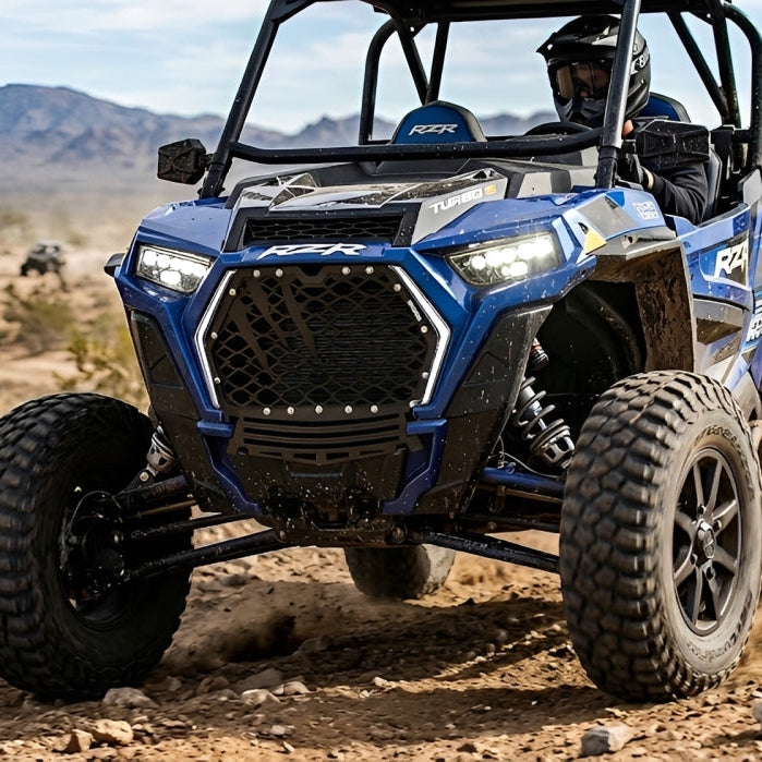 How a High-Flow Front  Grille Keeps Your Polaris RZR Turbo Cool