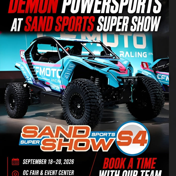 Meet Demon Powersports at the Sand Sports Super Show 2026