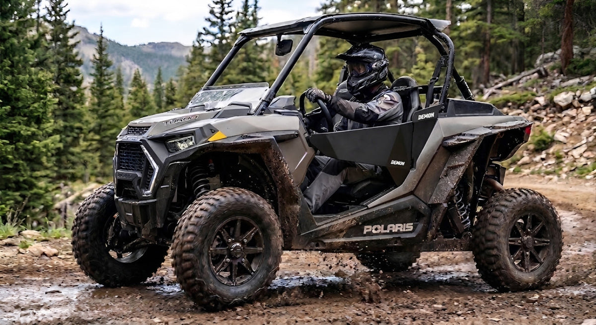 Polaris RZR Turbo S Half Doors: Balancing Trail Protection and Open-Air Riding