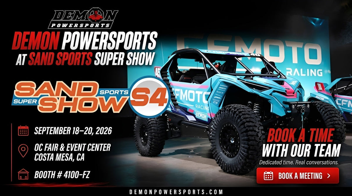 Meet Demon Powersports at the Sand Sports Super Show 2026