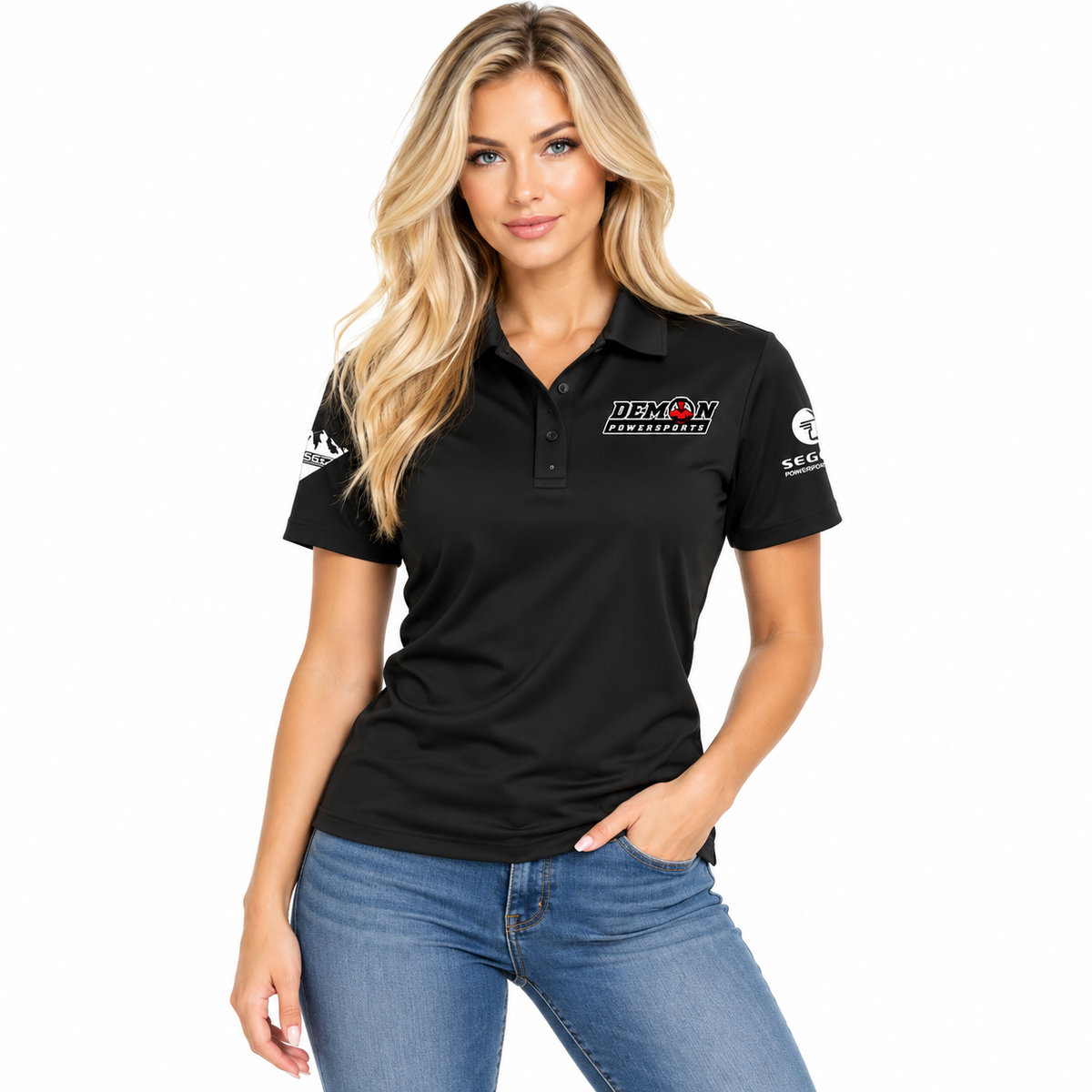 Demon Powersports Division Polo Shirt