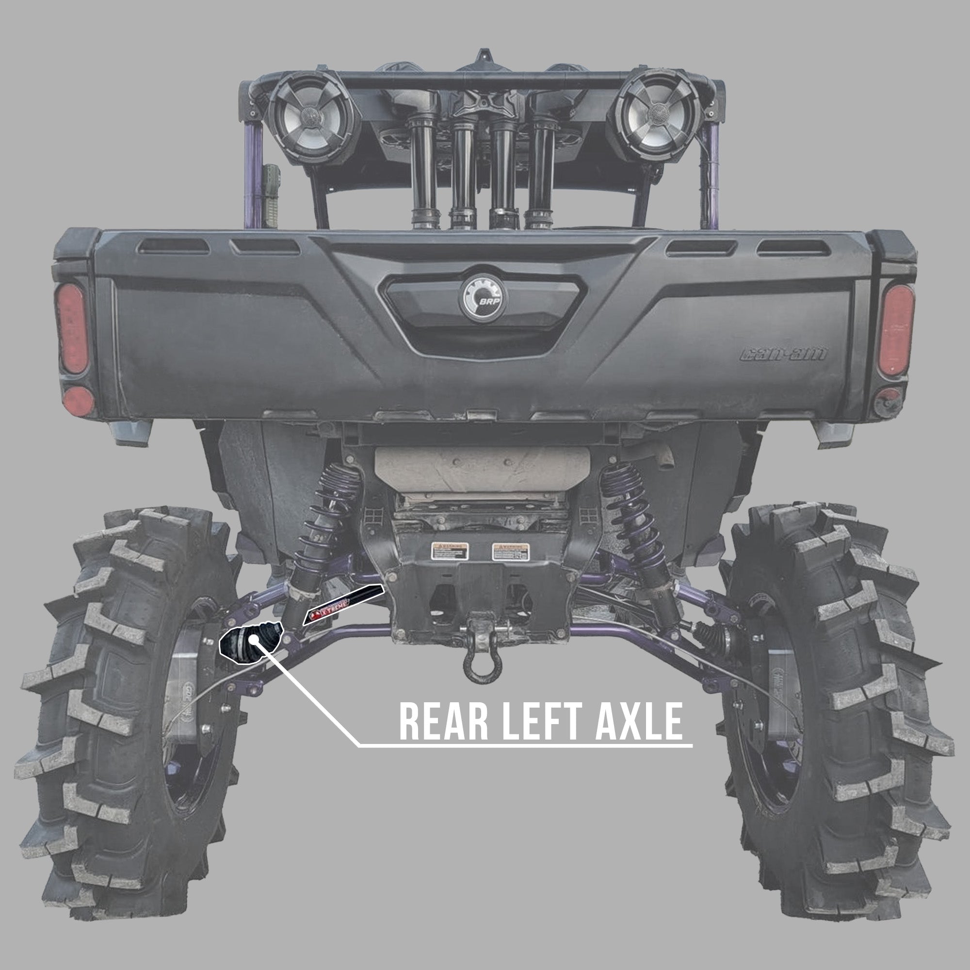 Can-Am Defender HD5 Demon Xtreme Heavy Duty Axle