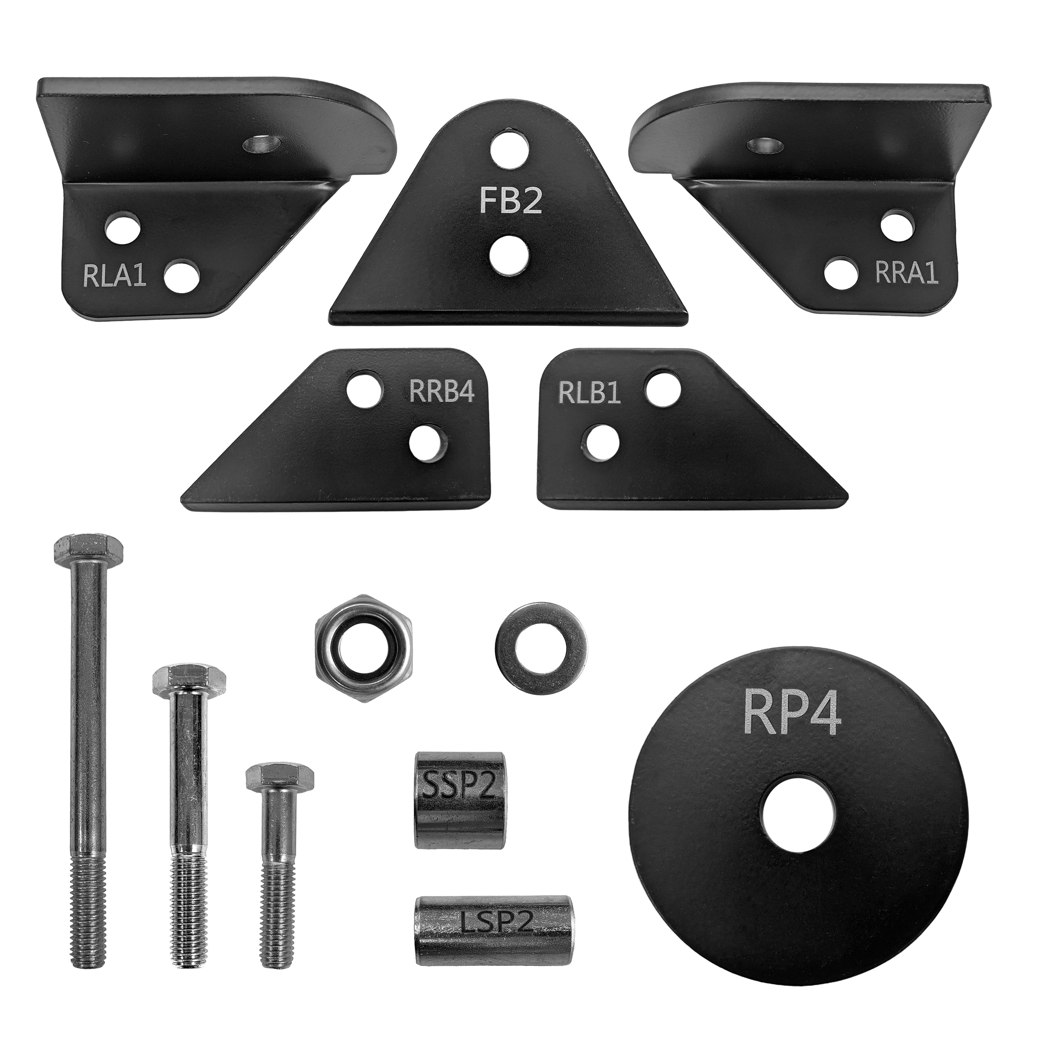 2014-2020 Polaris Demon Heavy Duty Bracket Lift Kit PABL-6001HD