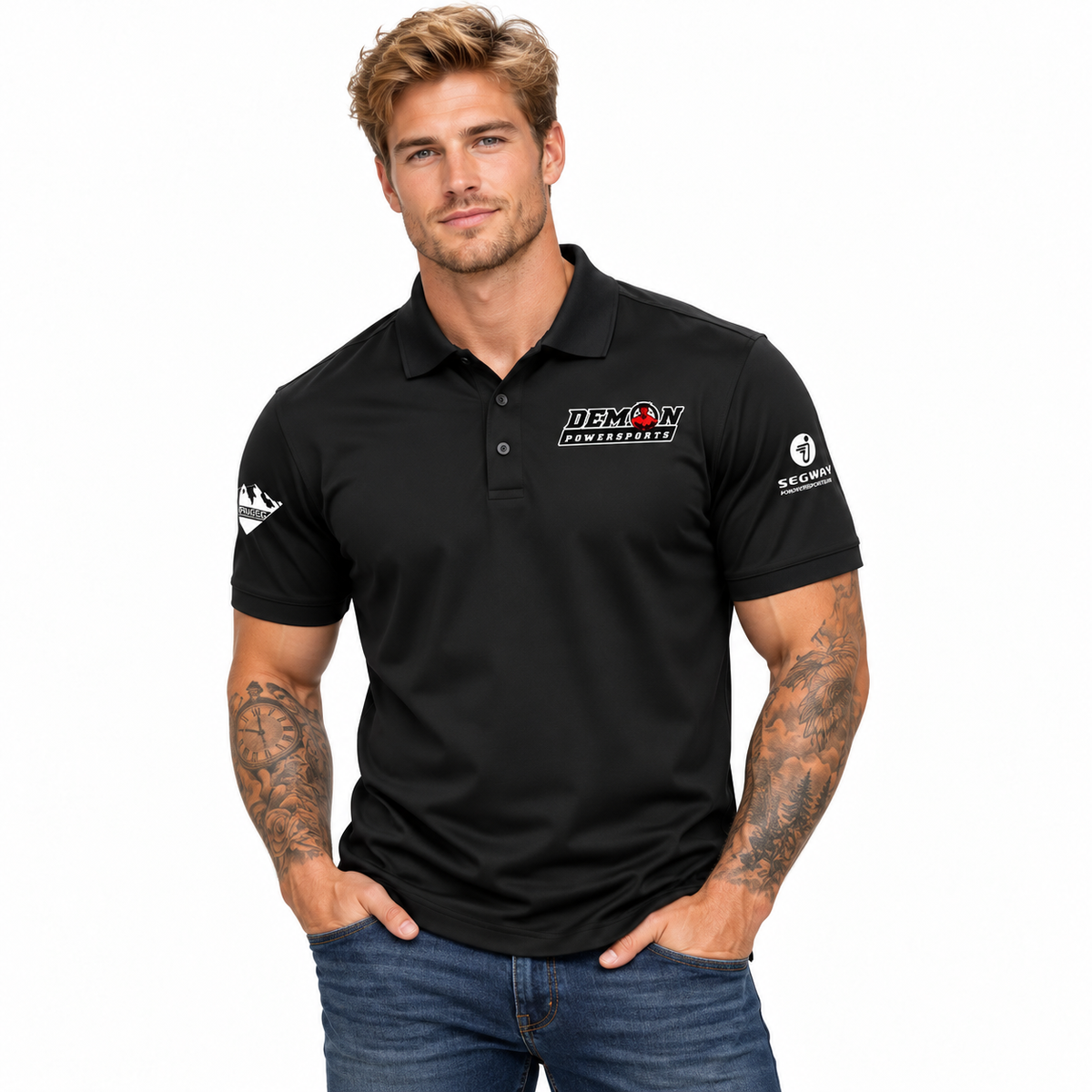 Demon Powersports Division Polo Shirt