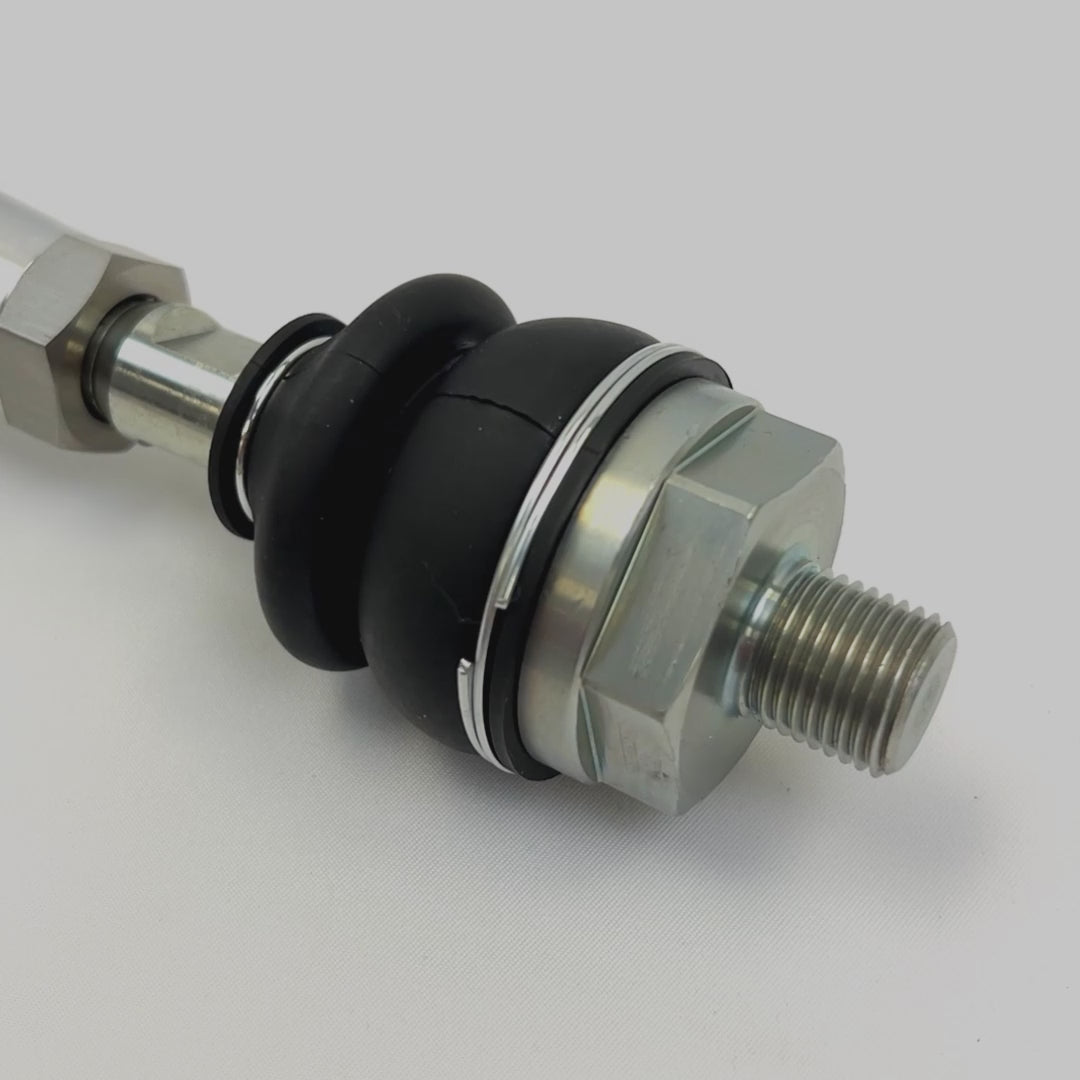 Load video: Yamaha Wolverine RMAX2 Demon Xtreme Heavy Duty Tie Rod Race Spec